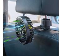 xuenair Ventilatore per seggiolino auto per bambini, estremamente silenzioso, mini ventilatore USB per poggiatesta per bambini, culla e cani da scrivania, con facile clip