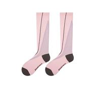 xueneige Calze a compressione per la circolazione al ginocchio corsa ciclismo viaggio palestra Calze vintage Y2K Colour Clash 4 paia/1 paio