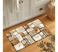 xueneige Tappeto Illusione Ottica 50 x 80cm Velluto Di Cristallo Zerbino Ingresso Interno Effetto 3D Cool Eleva Il Charme Dell'ingresso Combina Confort Morbido E Visuals Marcanti Per Uso Quotidiano