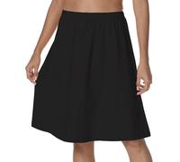 Xuepelit Sottogonna Donna Long Camicia da Notte Estate Cotone Breve