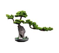 XUEQIZHENG Piante artificiali da interno, Simulazione di micro paesaggio in pietra montagna finta, bonsai pino, ornamenti decorativi for l'ingresso dell'hotel