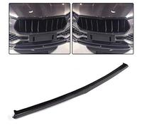 XUETAO Adatto a Maserati Levante Base e S Sport Utility 4 Porte 2016-2018 Paraurti Anteriore in Fibra di Carbonio Griglia Centrale griglia Mesh Telaio Cover Outlet Trim