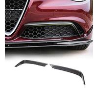 XUETAO Carbon Fiber Canards for Alfa Romeo Giulia Sedan 4-Door 2015-2020 Front Bumper Fins Trim Spoiler Winglets Splitter Protector Body Kits Factory Outlet