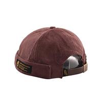 XueXian - Berretto da donna in velluto a coste da donna Caff Taglia unica