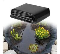 XUEXIAOH Telo Laghetto 1500 x 1500 cm Resistente Resistente Sottofondo Giardino Stagni Stabile Ai Raggi UV per Piscina Giardino Laghetti, Fontane, Giardini Acquatici e Cascate, Nero