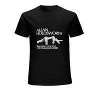 XUEYUYOULAN Allan Holdsworth Unisex T-Shirt Printed Tee Graphic Top Men Black Shirt 3XL