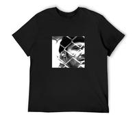 XUEYUYOULAN One Flew Over The Cuckoo's Nest 70S Jack Nicholson Movie Fan Unisex T-Shirt Printed Tee Graphic Top Men Black Shirt L