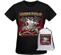 XUEYUYOULAN Orange Goblin A Eulogy for The Damned Unisex T-Shirt Printed Tee Graphic Top Men Black Shirt M