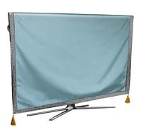 XUEZHEN Copri Tv da Esterno Copertura TV Pure Protezione resistente alle intemperie Proteggi Plasma Televisione Tavolo Televisore per cuscino(Blue,50 inch)