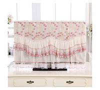 XUEZHEN Copri Tv da Esterno Cover TV Display coperchio protettivo pizzo doppio strato decorazione della casa(11,47 inch)