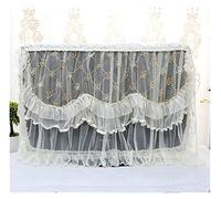 XUEZHEN Copri Tv da Esterno Cover TV Display coperchio protettivo pizzo doppio strato decorazione della casa(03,32 inch)