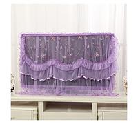 XUEZHEN Copri Tv da Esterno Cover TV Display coperchio protettivo pizzo doppio strato decorazione della casa(06,32 inch)