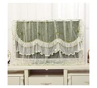 XUEZHEN Copri Tv da Esterno Cover TV Display coperchio protettivo pizzo doppio strato decorazione della casa(05,55 inch)