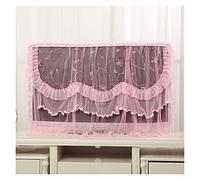 XUEZHEN Copri Tv da Esterno Cover TV Display coperchio protettivo pizzo doppio strato decorazione della casa(07,47 inch)