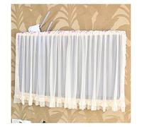 XUEZHEN Copri Tv da Esterno Garza Tenda TV Copertura Beauty Yarn Ispessimento Schermo Set con cerchio antipolvere elastico(A,32 38 inch)