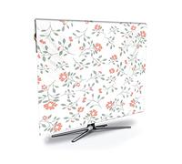 XUEZHEN Copri Tv da Esterno Stampa TV impermeabile, a prova di olio e coperchio, stampa lusso, resistente alle intemperie protezione della al plasma(Blue,52inch)