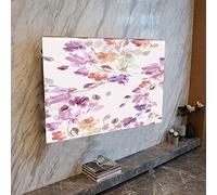 XUEZHEN Copri Tv da Esterno Stampa TV impermeabile, a prova di olio e coperchio, stampa lusso, resistente alle intemperie protezione della al plasma(Plum,55inch)