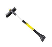 XUFHSEO Pala da Neve for Auto, raschiaghiaccio Invernale for Una Rapida rimozione e sbrinamento dei vetri(Yellow)