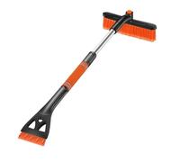 XUFHSEO Pala da Neve for Auto, raschiaghiaccio Invernale for Una Rapida rimozione e sbrinamento dei vetri(Orange)