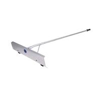 XUFHSEO Spazzola da Neve Retrattile Regolabile Personalizzata con Manico Lungo e rastrello Superiore Portatile 2 Ruote