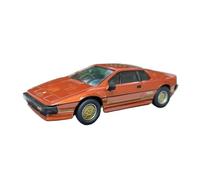 XUFQRAN Esposizione in miniatura Kit Da Collezione Modello Pressofuso Per Auto Lotus Esprit Turbo Orange In Scala 1:64 Ornamenti Statici Collezione di veicoli simulati