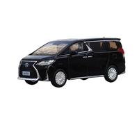 XUFQRAN Esposizione in miniatura Kit Da Collezione Pressofuso Per Modellini Di Auto Tata Lexus LM300h In Scala 1:64 Ornamenti Statici Per Hobbisti Collezione di veicoli simulati