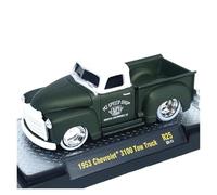 XUFQRAN Esposizione in miniatura Kit Di Modellini Auto In Lega Pressofusa In Scala 1:64 Per Chevrolet 3100 Tow Truck Ornamenti Da Collezione Statici Collezione di veicoli simulati