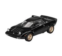 XUFQRAN Esposizione in miniatura Kit Modello Auto In Lega Pressofusa In Scala 1:64 Per Lancia Stratos HF Ornamenti Da Collezione Statici Collezione di veicoli simulati