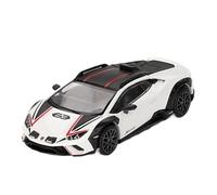 XUFQRAN Esposizione in miniatura Kit Modello Auto Pressofuso In Lega Lamborghini Huracán In Scala 1:64 Ornamenti Da Collezione Statici Collezione di veicoli simulati