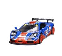 XUFQRAN Esposizione in miniatura Kit Modello Da Collezione Pressofuso Per Auto Da Corsa F1 GTR 1996 Le Mans In Scala 1:64 Ornamenti Statici Collezione di veicoli simulati