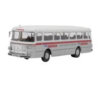 XUFQRAN Esposizione in miniatura Kit Modello Di Auto In Lega Pressofusa Per Autobus IBERIA Comet 5601 In Scala 1:43 Ornamenti Da Collezione Statici Collezione di veicoli simulati