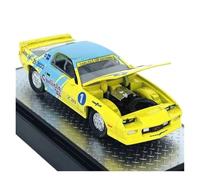 XUFQRAN Esposizione in miniatura Kit Modello Pressofuso In Lega Per Auto Chevrolet Camaro IROC-Z In Scala 1:64 Ornamenti Da Collezione Statici Collezione di veicoli simulati