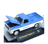 XUFQRAN Esposizione in miniatura Kit Modello Pressofuso In Lega Per Auto Chevrolet Cheyenne Pickup In Scala 1:64 Ornamenti Da Collezione Statici Collezione di veicoli simulati