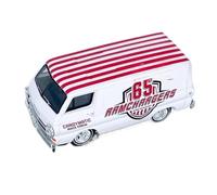 XUFQRAN Esposizione in miniatura Kit Modello Pressofuso In Lega Per Auto Dodge A10 Panel Van Del 1964 Scala 1:64 Collezione Di Ornamenti Statici Collezione di veicoli simulati