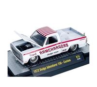 XUFQRAN Esposizione in miniatura Kit Modello Pressofuso In Lega Per Auto Dodge Adventurer Pickup In Scala 1:64 Ornamenti Da Collezione Statici Collezione di veicoli simulati