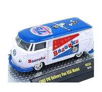 XUFQRAN Esposizione in miniatura Kit Modello Pressofuso In Scala 1:64 Per Furgone Per Consegne Volkswagen USA Del 1960 Ornamenti Da Collezione Statici Collezione di veicoli simulati