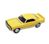 XUFQRAN Esposizione in miniatura Kit Pressofuso Per Auto In Lega Chevrolet Camaro SSRS396 Del 1967 Scala 1:64 Ornamenti Da Collezione Statici Collezione di veicoli simulati