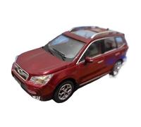 XUFQRAN Esposizione in miniatura Kit Pressofuso Per Modellismo Di Auto In Lega Rossa Subaru In Scala 1:43 Simulazione Collezione Statica Ornamenti Collezione di veicoli simulati