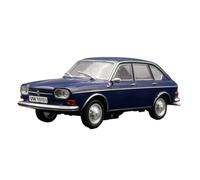 XUFQRAN Esposizione in miniatura Modellino Da Collezione Pressofuso In Scala 1:43 Per Volkswagen 411 LE 1970 Ornamenti Statici Collezione di veicoli simulati