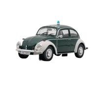 XUFQRAN Esposizione in miniatura Modellino Da Collezione Pressofuso In Scala 1:43 Per Volkswagen Kafer 1200 Del 1971 Ornamenti Statici Collezione di veicoli simulati
