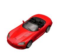 XUFQRAN Esposizione in miniatura Modellino Pressofuso Da Collezione In Scala 1:43 Per Dodge Viper SRT 10 Del 2003 Ornamenti Statici Collezione di veicoli simulati