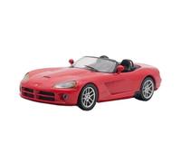 XUFQRAN Esposizione in miniatura Modellino Pressofuso Da Collezione In Scala 1:43 Per Dodge Viper SRT 10 Del 2003 Ornamenti Statici Collezione di veicoli simulati
