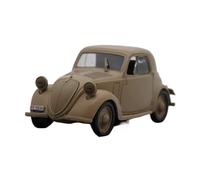 XUFQRAN Esposizione in miniatura Scala 1:43 Per 500 A Topolino Italia Modello Di Auto In Lega Pressofusa Kit Collezione Statica Ornamenti Collezione di veicoli simulati