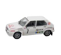 XUFQRAN Esposizione in miniatura Scala 1:43 Per Citroen Visa 1000 Pistes WRC 1985 Auto Die Cast Modello Da Collezione Ornamenti Statici Collezione di veicoli simulati
