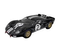 XUFQRAN Esposizione in miniatura Scala 1:43 Per Ford GT40 MK II 1966 2 Modelli Di Auto In Lega Pressofusa Kit Collezione Statica Ornamenti Collezione di veicoli simulati