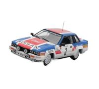 XUFQRAN Esposizione in miniatura Scala 1:43 Per Nissan 240 RS WRC 1984 Modello Da Collezione Pressofuso Per Auto Ornamenti Statici Per Hobbisti. Collezione di veicoli simulati