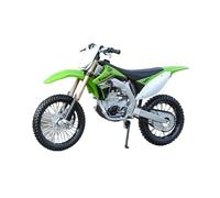 XUFQRAN Modelli in scala 1:12 Scale For Kawasaki ZX-450F Green Static Simulation Alloy Motorcycle Model Collection Oggetti da collezione