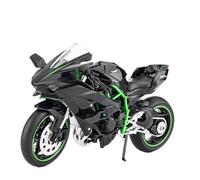 XUFQRAN Modelli in scala Kit Modello Di Motocicletta Kawasaki H2R In Scala 1:12, Collezione Di Ornamenti Pressofusi Statici Oggetti da collezione