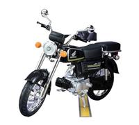 XUFQRAN Modelli in scala Kit Modello Moto Jh-70 In Scala 1:12, Collezione Di Ornamenti Pressofusi Statici Neri Oggetti da collezione