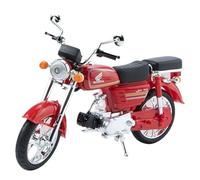 XUFQRAN Modelli in scala Kit Modello Moto Jh-70 In Scala 1:12, Ornamenti Da Collezione In Pressofusione Statica Rossa Oggetti da collezione